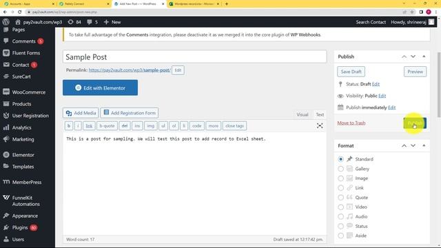 How to Add WordPress Post Details to MS Excel Automatically - WordPress to Excel смотреть онлайн