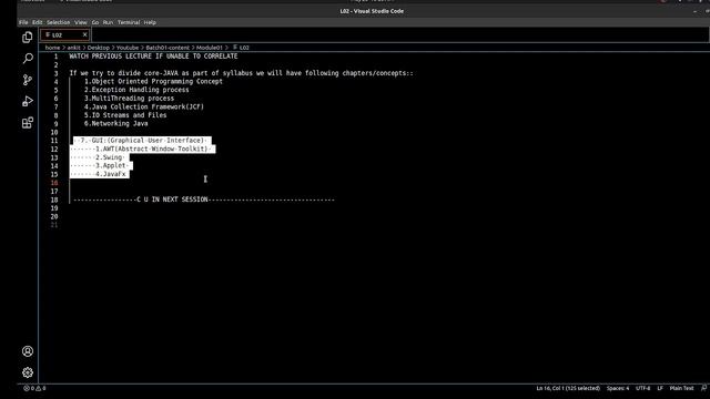 Lesson 02|| Core java chapters || Module 01||Core Java ||HeapCode смотреть онлайн