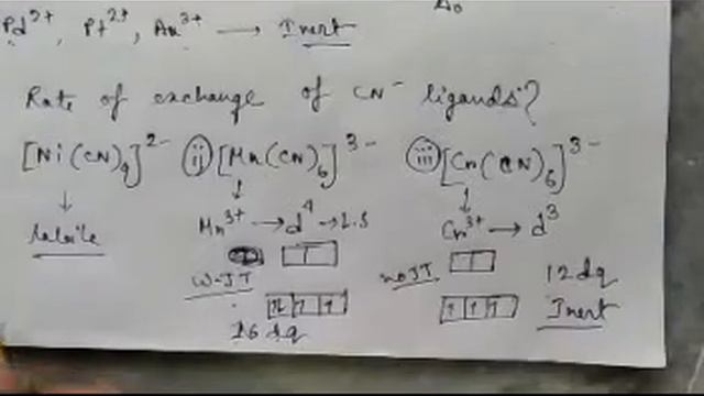 Simple way to find labile and inert complex/ previous year question discussion смотреть онлайн