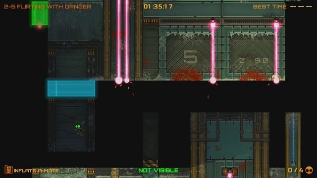 Stealth Inc. 2: A Game of Clones Xbox One Walkthrough: Flirting With Danger - Level 2-5 смотреть онлайн