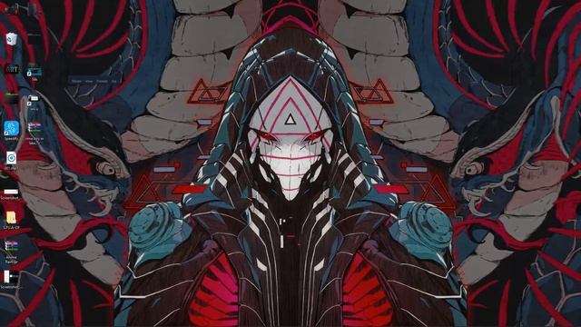 wallpaper engine Audio Visualizer Ouroboros & Nike Figure free смотреть онлайн