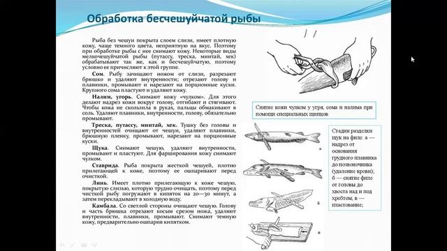 Первичная обработка рыбы смотреть онлайн