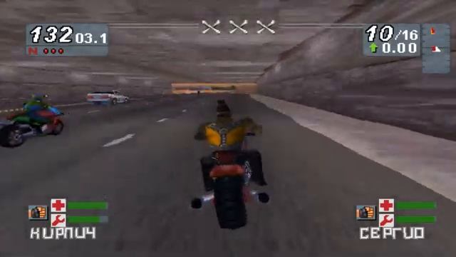 Road Rash Jailbreak [PS1] #2 ▶ Прохождение - Мордобой продолжается смотреть онлайн
