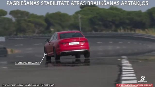 BRIDGESTONE POTENZA SPORT Stabilitāte Pagriezienos