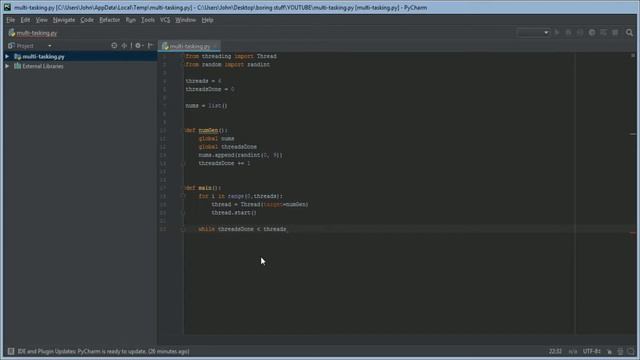 TheTechPlague - Python Threading Tutorial смотреть онлайн