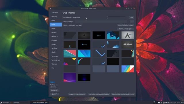 ArcoLinux : 2934 ATT - grub timeout - change the seconds or put to zero смотреть онлайн