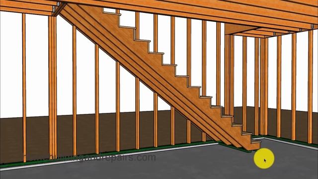 How To Build Two Car Garage With Storage Loft And Stairs - Building Education Series Part 1 смотреть онлайн