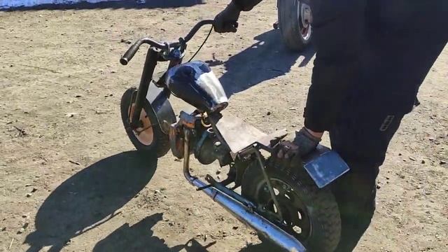 Мини мотоцикл смотреть онлайн