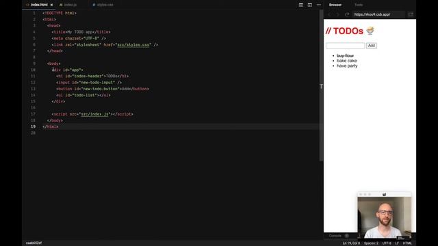 From Vanilla to React | React from first principles 1 смотреть онлайн