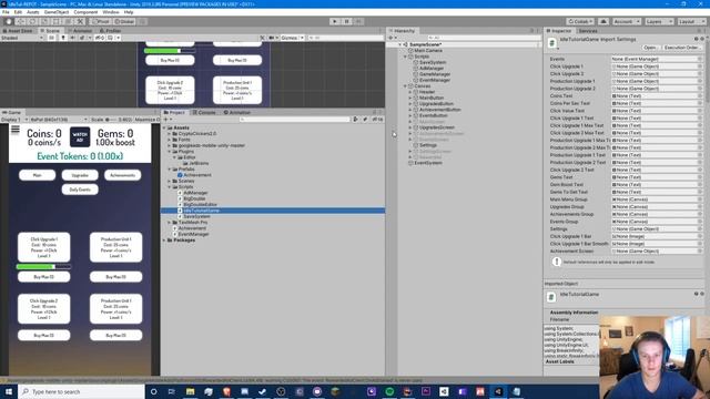 UPGRADE UNLOCK SYSTEM - Unity C# Idle Game Tutorial Series (Ep.19) [2020] смотреть онлайн