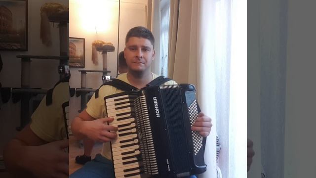 FLAMES OF LOVE (cover) akordeon смотреть онлайн