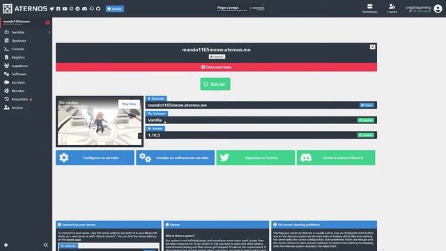 ✅ como CREAR Servidor de Minecraft en Aternos 1.16.5 ? Hosting Free смотреть онлайн