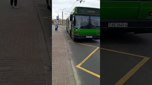 Заснял МАЗ 105 в Гродно смотреть онлайн