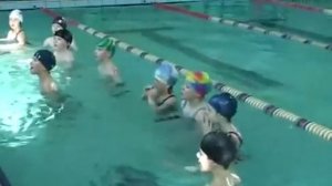 Плавание, первые уроки  , часть 1