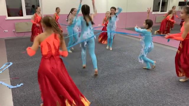 Танец « Стихия огня и ветра» смотреть онлайн