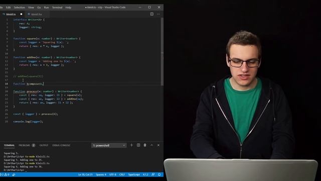 Making side-effects pure with a Kleisli category - Intro to Category Theory for Programmers смотреть онлайн
