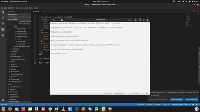 React Native - Deploy app updates instantly using codepush without the need of playstore or appstor смотреть онлайн