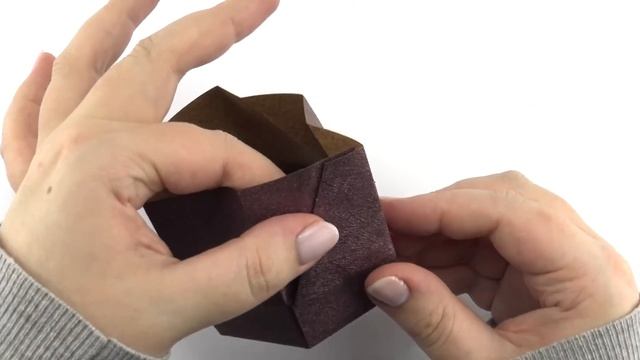 Origami Hexagonal Gift Box Tutorial - 1 Sheet DIY - Paper Kawaii смотреть онлайн