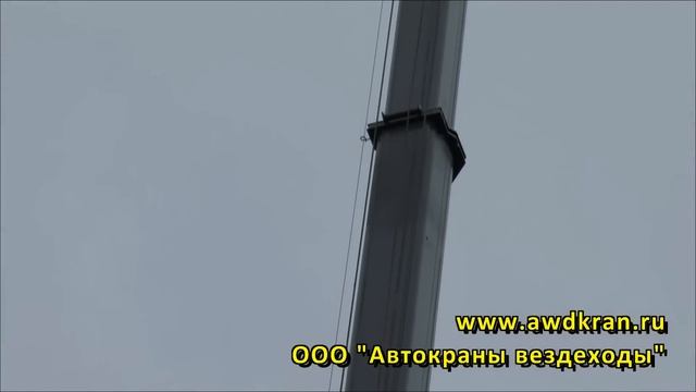 60 вездеходных тонн! Новый автокран Галичанин 60т на шасси 8х8