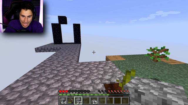 I Found A SECRET ISLAND! | Minecraft Skyblock смотреть онлайн