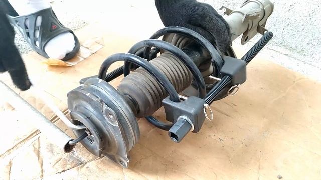 How To Change Front Strut's Bound Bumper Nissan Sylphy B17 2014 смотреть онлайн