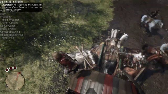 Not Enough Horses to pull my vehicle RDR2 PC смотреть онлайн