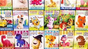 20 СЕРИЙ СЮРПРИЗОВ HAPPY BOX! Барбоскины, Лунтик, Три кота, Пони, Машинки, Джунгли, Медвежата