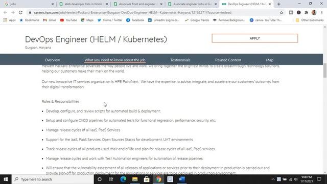 DevOps Engineer(HELM/Kubernetes) S, PART- 67 смотреть онлайн