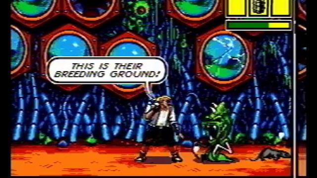Comix Zone (SEGA) - ночной лэтсплэй.. "это же несложная игра!!" смотреть онлайн