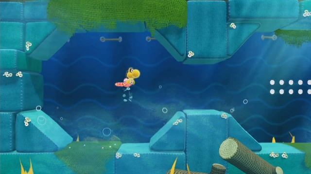 Yoshi's Woolly World All Transformation Level смотреть онлайн