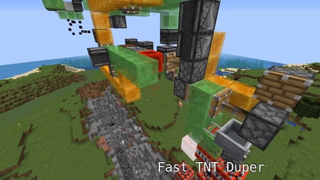 Fastest 2-Way TNT Duping Flying Machine in Minecraft смотреть онлайн