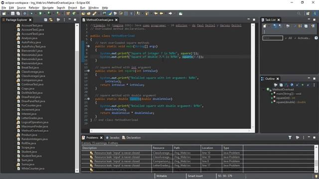 Ejemplo032: Java cómo programar - 10 edición - de Paul Deitel y Harvey Deitel смотреть онлайн