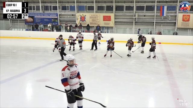 ХК "СШОР №1" 10 - ХК "Красная Машина Юниор" 10 | 08.10.2023 смотреть онлайн