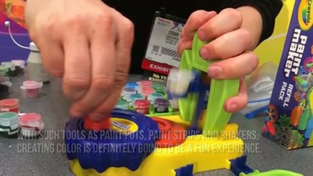 Crayola Paint Maker – Washable Paints For Kids Video Review смотреть онлайн