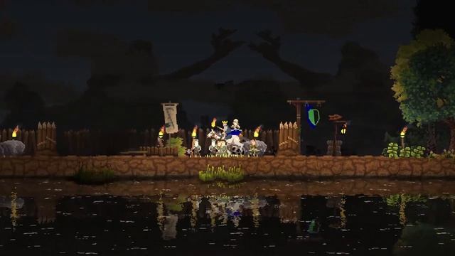 КОРОЛЬ ПОСТАРЕЛ \ Прохождение Kingdom: Two Crowns #1 смотреть онлайн