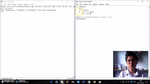 suma de dígitos con función en python 3.4 смотреть онлайн