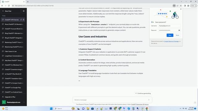 openai chatgpt api documentation смотреть онлайн