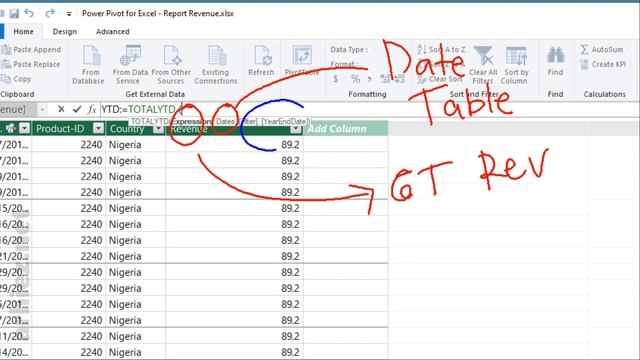 Excel BI: Mencari Nilai YTD dan MTD dengan DAX pada Power Pivot смотреть онлайн