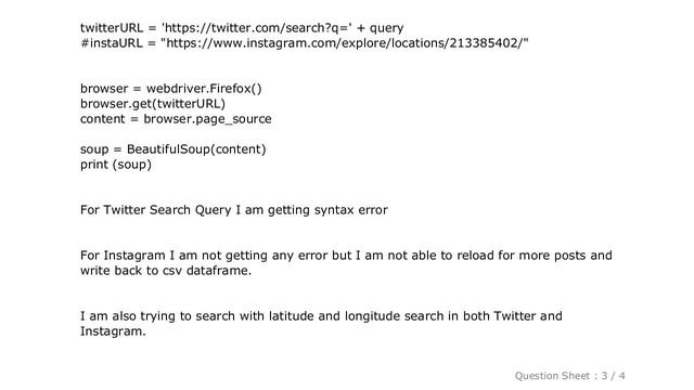 Pandas : Web Scraping with Selenium Python [Twitter + Instagram] смотреть онлайн