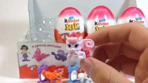 КИНДЕР ДЖОЙ - Дисней Принцессы Королевские Питомцы НОВИНКА - Kinder JOY Disney Princesses surprises