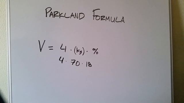 Parkland Formula for Burn Management смотреть онлайн