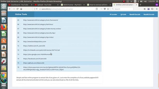 How to extract all links of any web page using PHP смотреть онлайн