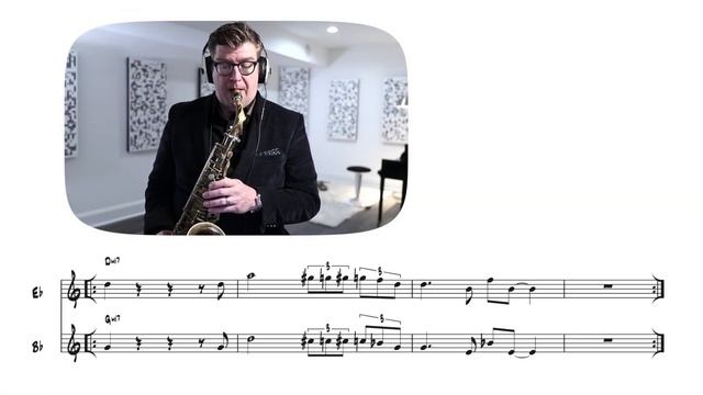 Easy Blues Licks on Sax | Play along workshop смотреть онлайн