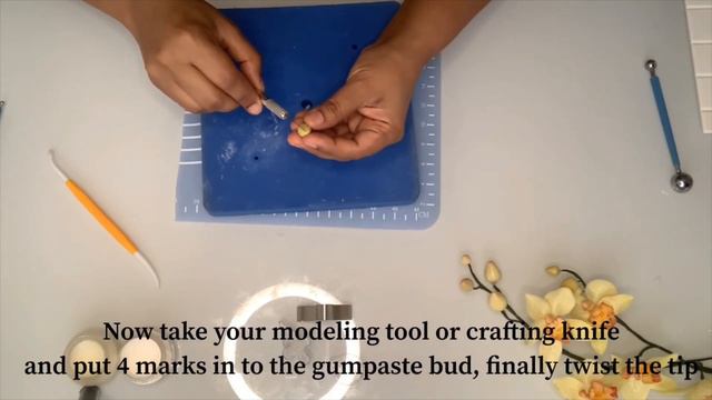 How To Make A Gum Paste Orchid / Sugar Orchid Flower Tutorial