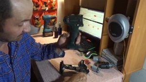 Шуруповёрт Metabo BS 18, ремонт.