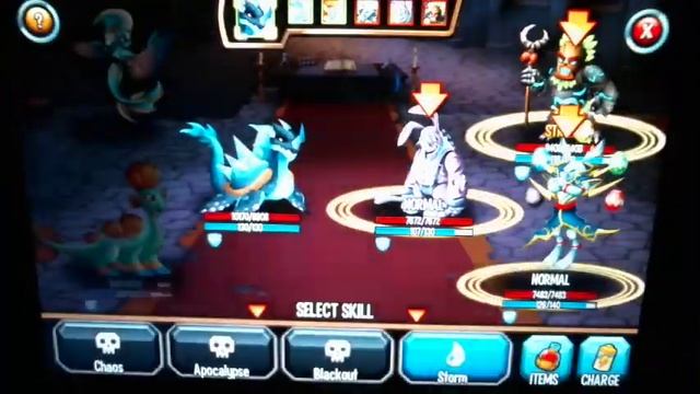 Monster Legends, Gem Dungeon, from start to finish смотреть онлайн