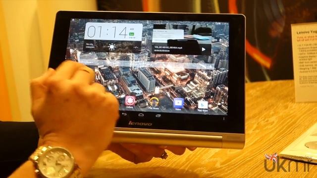 MWC 2014: Lenovo Yoga Tablet 10 HD+ Demo смотреть онлайн