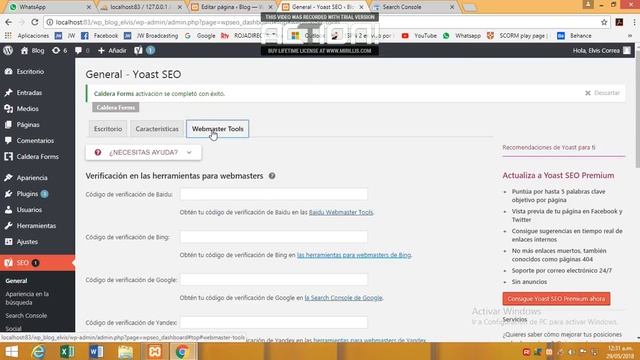 Plugin Yoast Seo - Wordpress смотреть онлайн