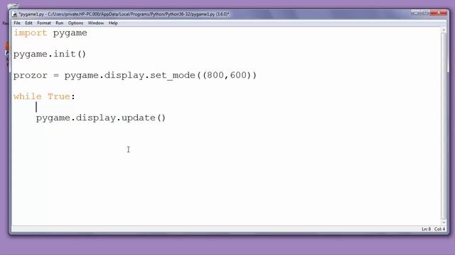 Programiranje video igre. Programski jezik Python 3.6. modul Pygame. Deo 4 смотреть онлайн