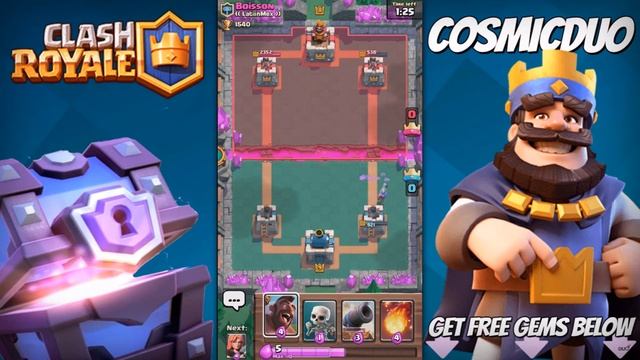 "HILARIOUS BACKDOOR 3 STAR" Clash Royale Gameplay (The Push Pt. 1) смотреть онлайн